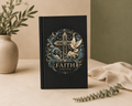 Faith Over Fear Hardcover Journal | 8" x 5.75" Inspirational Notebook