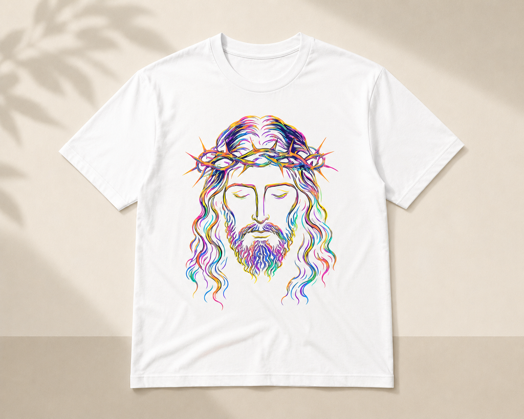 Crowned Savior Psychedelic Unisex Tee