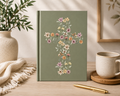 Blooming Cross Hardcover Journal