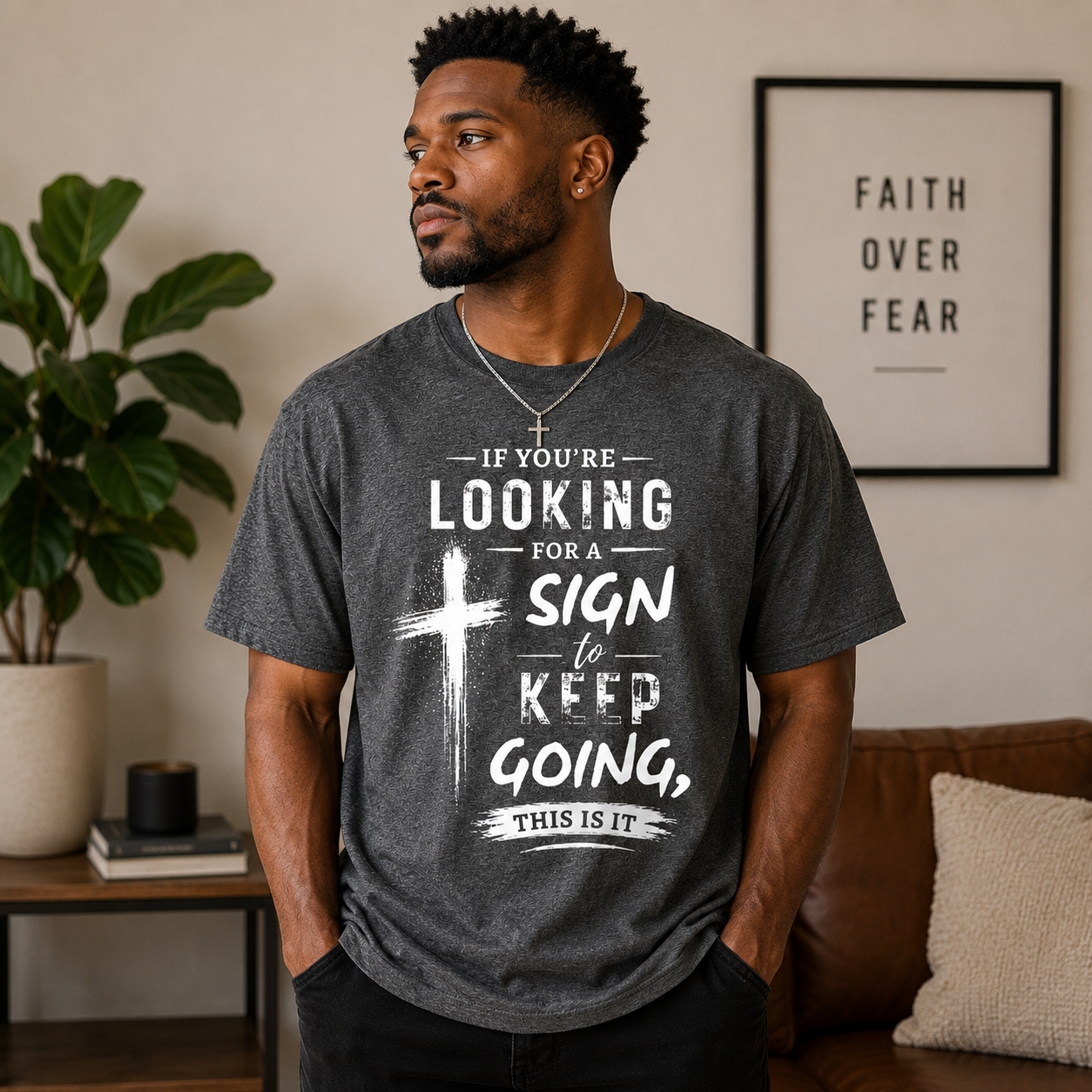 If You’re Looking for a Sign — Keep Going T-Shirt