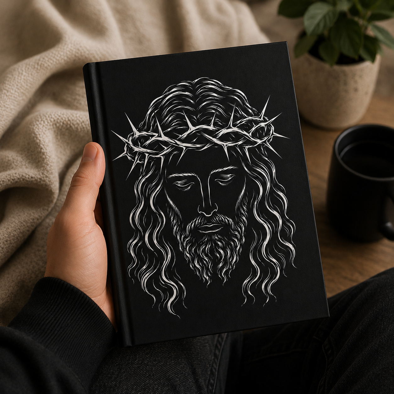 Crowned Savior Hardcover Journal
